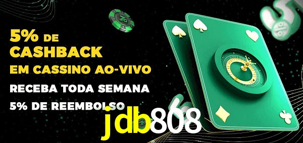 Promoções do cassino ao Vivo jdb808